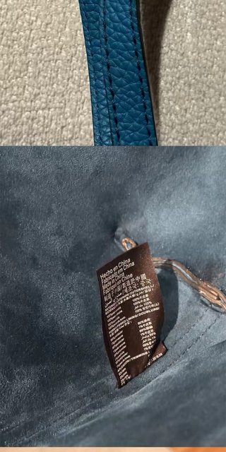 Bolso Tote Piel BIMBA Y LOLA Azul