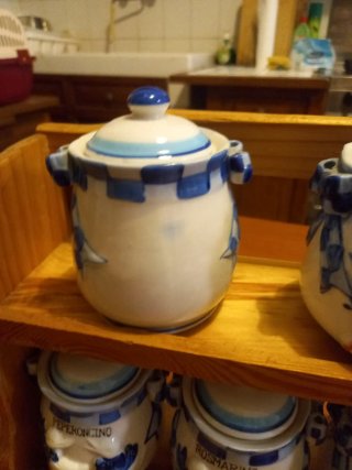 Set portaspezie ceramica