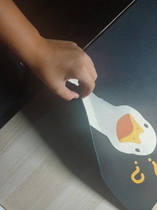 Alfombrilla de escritorio con diseño de pato