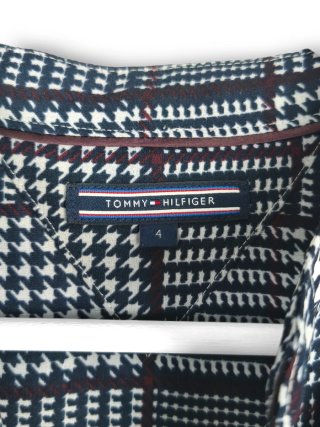 Blusa De Cuadros "Tommy Hilfiger" Talla S
