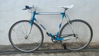 Bicicleta de carretera modificada lista para ir!!!