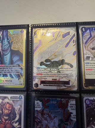 Carta TCG One Piece Ground Death