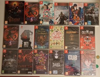 Super Lote 18 juegos Switch nuevos 1.