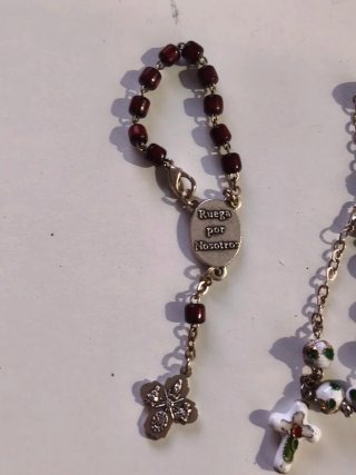 Lote 2 Rosarios Denarios Bolsillo/Pulsera