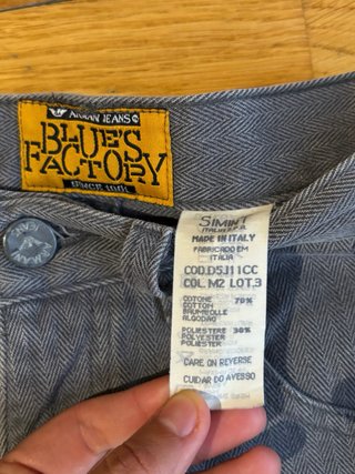 Vaqueros Armani Jeans Gris