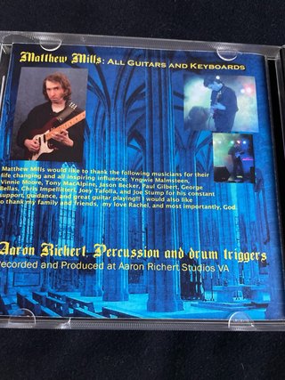 CD Matthew Mills - NeoClassical Rock Guitar