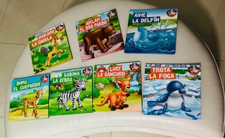 Pack 7 libros “ Mis animales del Zoo”