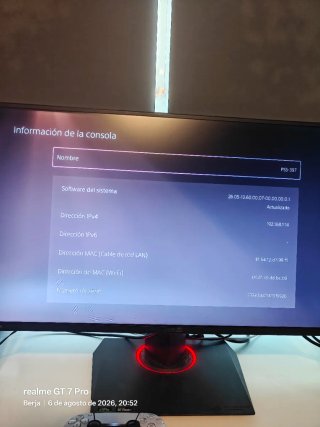 PS5 + Monitor 165Hz + Altavoces