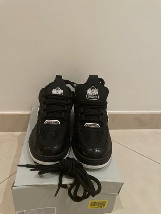 Scarpe Louis Vuitton Skate Bianche Nere Nuove