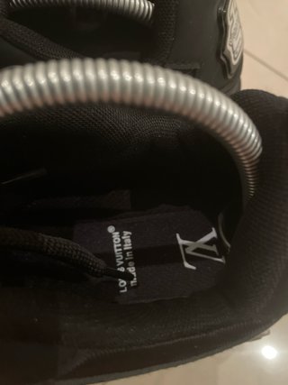 Scarpe Louis Vuitton Skate Bianche Nere Nuove
