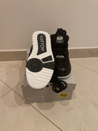 Scarpe Louis Vuitton Skate Bianche Nere Nuove