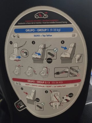 Silla de coche Vivitta ISOFIX