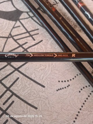 Set di mazze da golf Callaway FT i-Brit R 75g