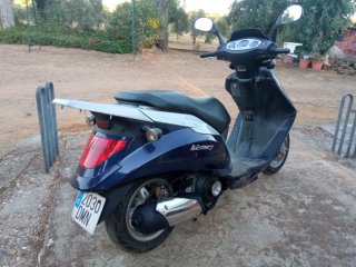Daelim History 125 Scooter Azul