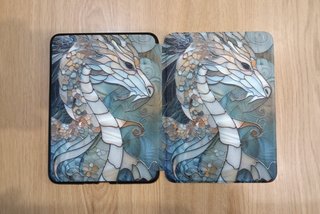Cover per Amazon Kindle Paperwhite, vetro soffiato