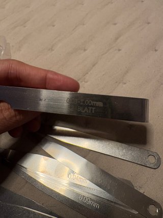 Juego Galgas Espesores Metal