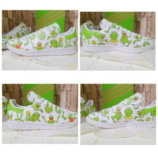 Zapatillas Adidas Stan Smith Kermit The Frog Caja