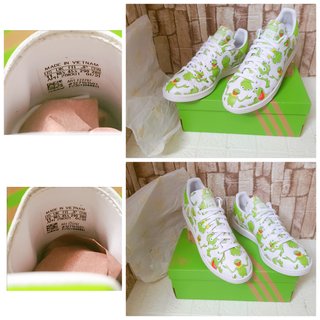 Zapatillas Adidas Stan Smith Kermit The Frog Caja