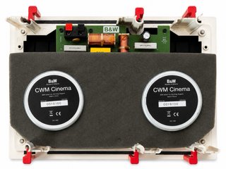 B&W CWM Cinema + 4 altavoces empotrables CWM562