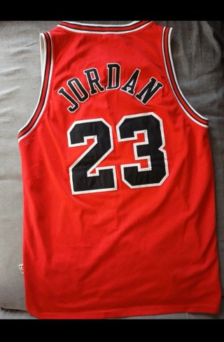 Camiseta Michael Jordan Bulls 23 Mitchell & Ness