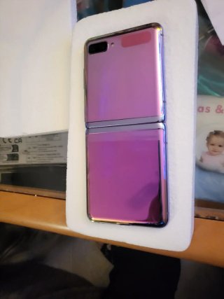 Samsung Galaxy Z Flip Negro/Morado