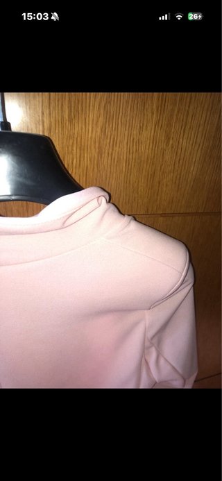 Blazer rosa nuevo con etiqueta