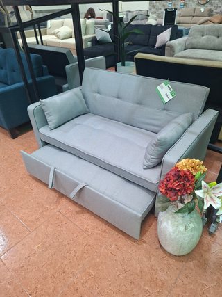 Sofá Cama Gris Nuevo