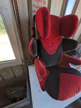 Asiento infantil Recaro Rojo y Negro