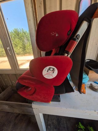 Asiento infantil Recaro Rojo y Negro