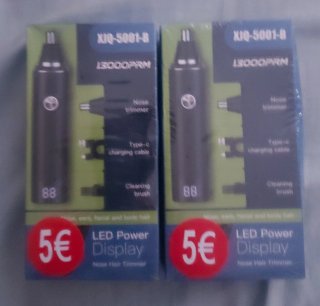 Recortador Nariz/Orejas XJQ-5001-B 5€