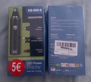Recortador Nariz/Orejas XJQ-5001-B 5€