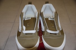 Vans Knu Skool Beige/Blanco Talla 44.5