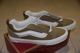 Vans Knu Skool Beige/Blanco Talla 44.5