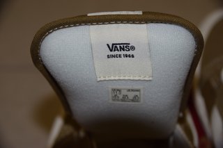 Vans Knu Skool Beige/Blanco Talla 44.5