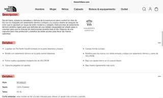 The North Face modelo Limbara (TALLA M)