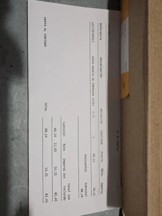 Maneta Embrague BMW G310 Ref 32728396913
