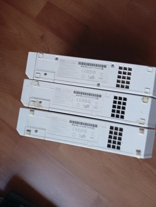 Lote 3 Consolas Nintendo Wii Blancas para piezas