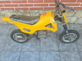 Despiece Mini Moto Amarillo