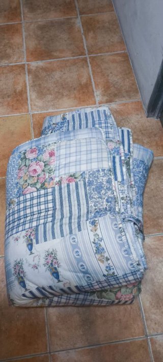 Edredón Cama 135 Patchwork Flores