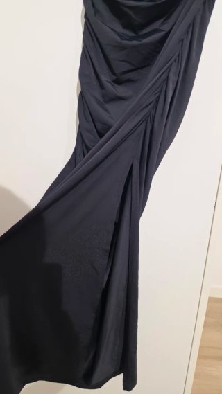 Vestido Zara Negro Cut Out