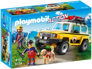Playmobil Rescate Helicóptero Lancha Quad