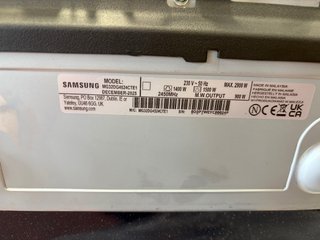 Horno Microondas Samsung Negro y Plateado