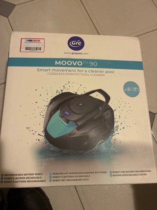 Robot Limpiafondos Gre MOOVO 90 minutos bateria