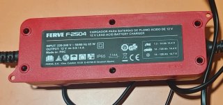 Cargador Mantenimiento Batería Moto 12V