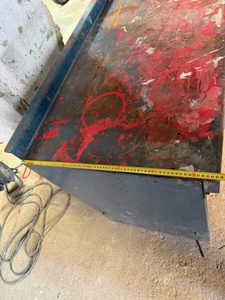 Mesa de taller metalica