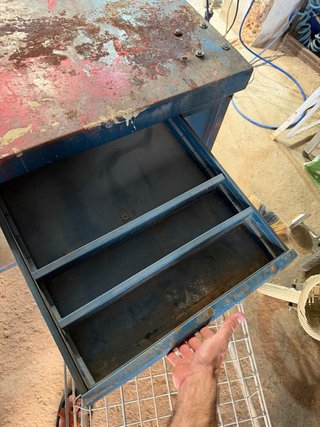 Mesa de taller metalica