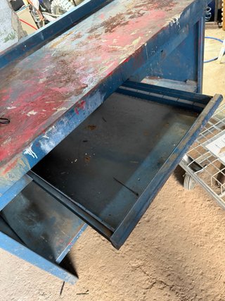 Mesa de taller metalica