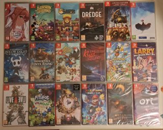 Super lote 18 juegos Nintendo Switch 2.