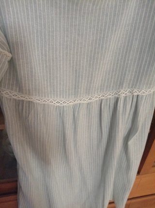 Vestido Cristina Gavioli azul claro/plateado/blan