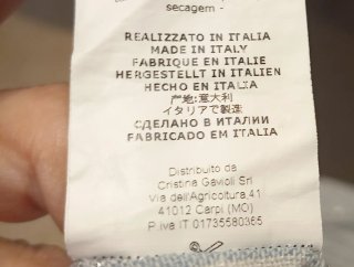 Vestido Cristina Gavioli azul claro/plateado/blan